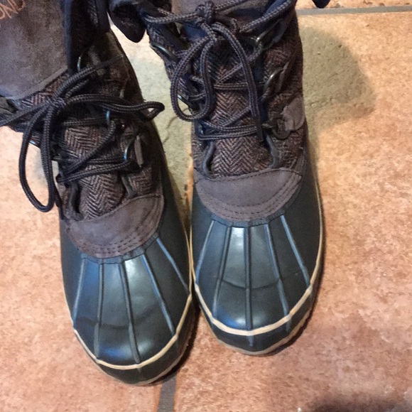 ABOUND BROWN LEATHER WINTER BOOTS SIZE 7M - Picture 8 of 16